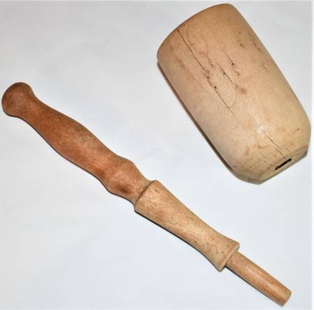 Vintage Wooden Food  Tamper/Stomper/Masher