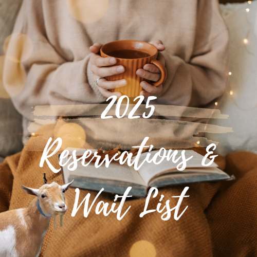 2025 Reservations/Wait List