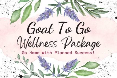New Goat To Go Wellness Package